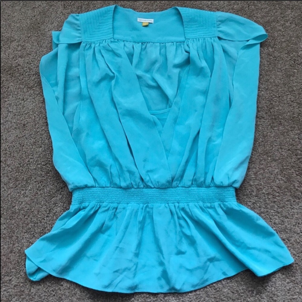 Leifsdottir silk top